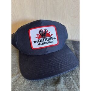 Antique Archaeology Snap Back Hat‎ Dark Blue Trucker Hat Richardson OSFM